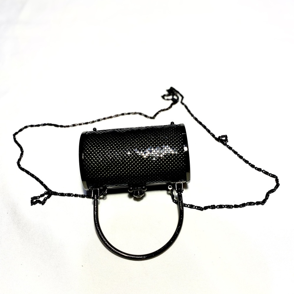 Classic Black SPARKLING HANDBAG ADJUSTABLE CHAIN